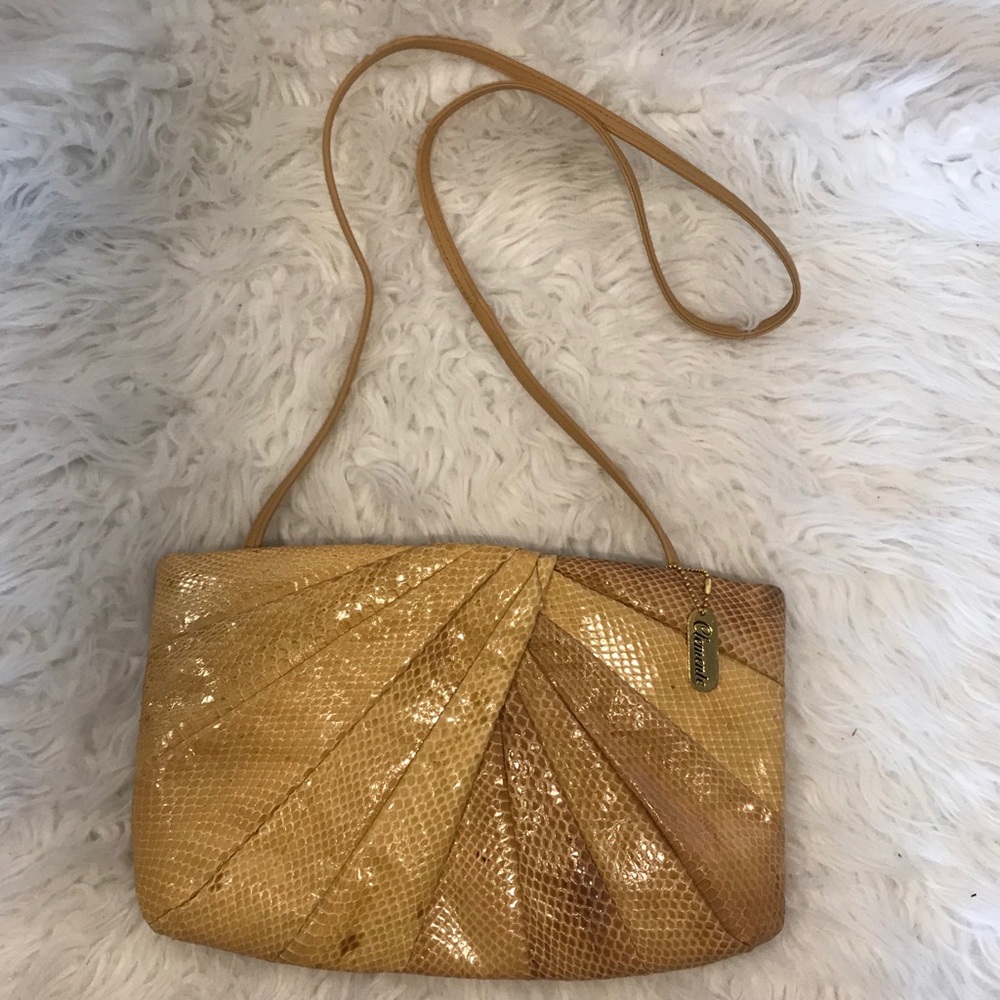 Rylee Cross Body Bag - Brown Snake